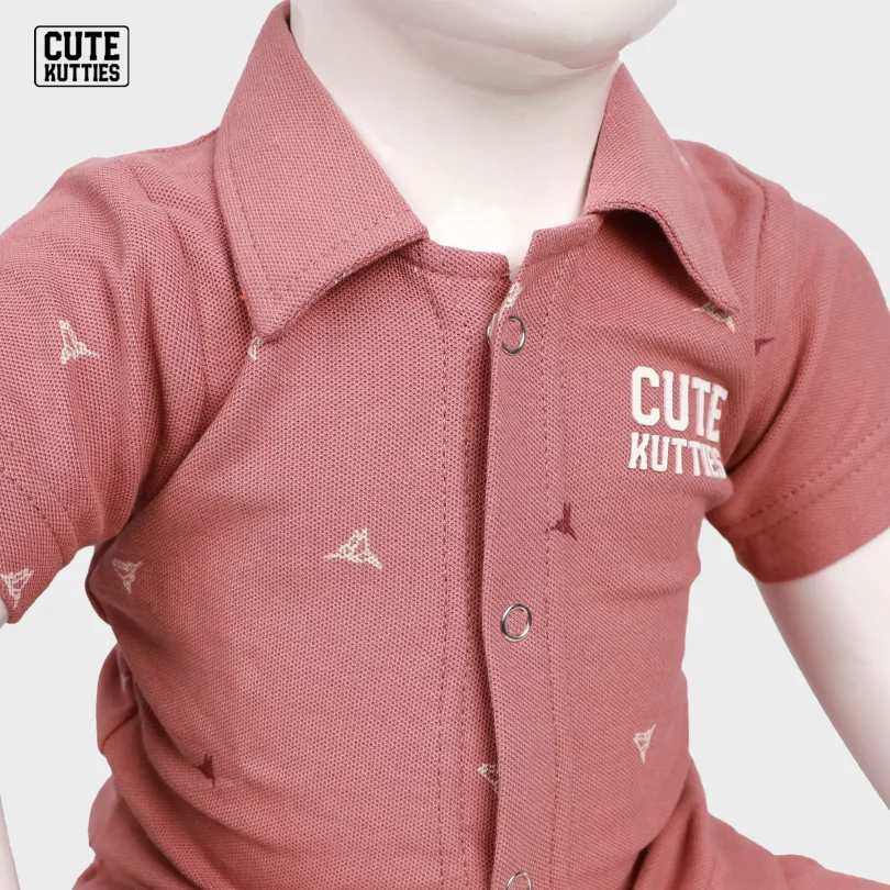 Venpa-Cute-Kutties-Boys-Airtex-Choco-Collar-Half-Sleeve-logo