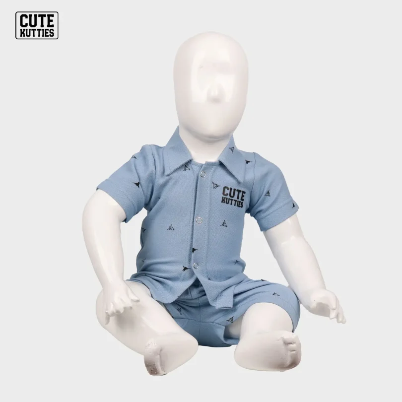 Venpa-Cute-Kutties-Boys-Airtex-Skyblue-Collar-Halfhand