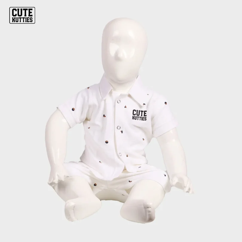 Venpa-Cute-Kutties-Boys-Airtex-White-Collar-Halfhand