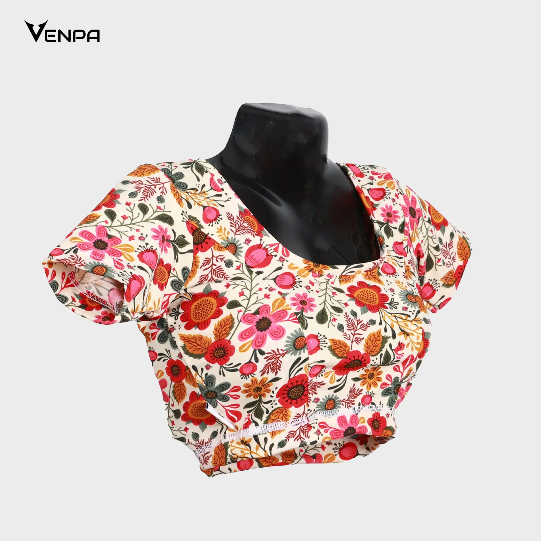 Venpa-Kitted-Blouse-Floral-Printed-Side