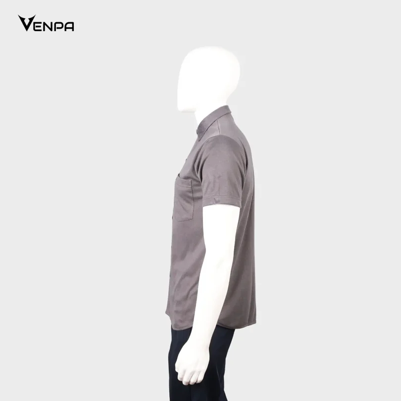 Venpa-Mens-Shirts-Ash-Side