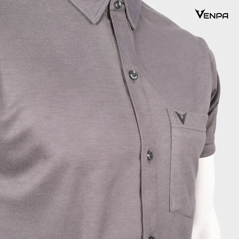 Venpa-Mens-Shirts-Ash-logo