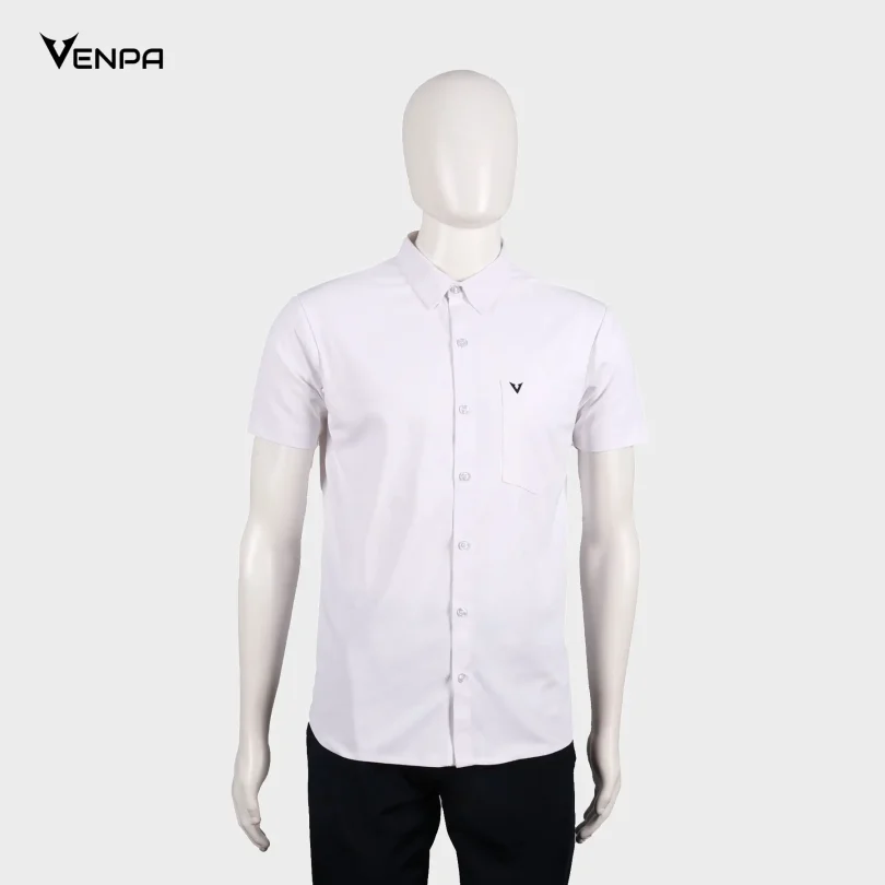 Venpa-Mens-Shirts-White-Front