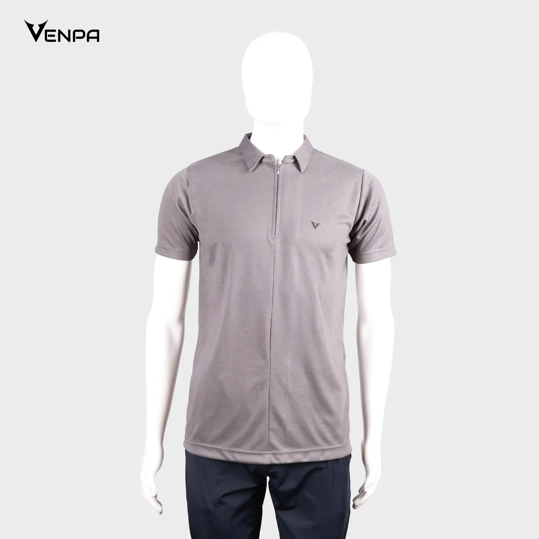 Venpa-Mens-T-Shirt-Ash-Front