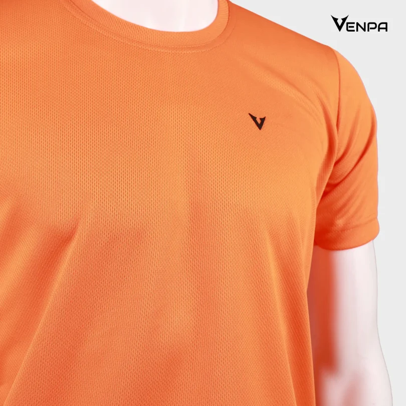 Venpa-Mens-T-Shirt-Orange-Logo