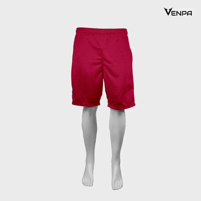 Venpa Mens Shorts Dark Pink