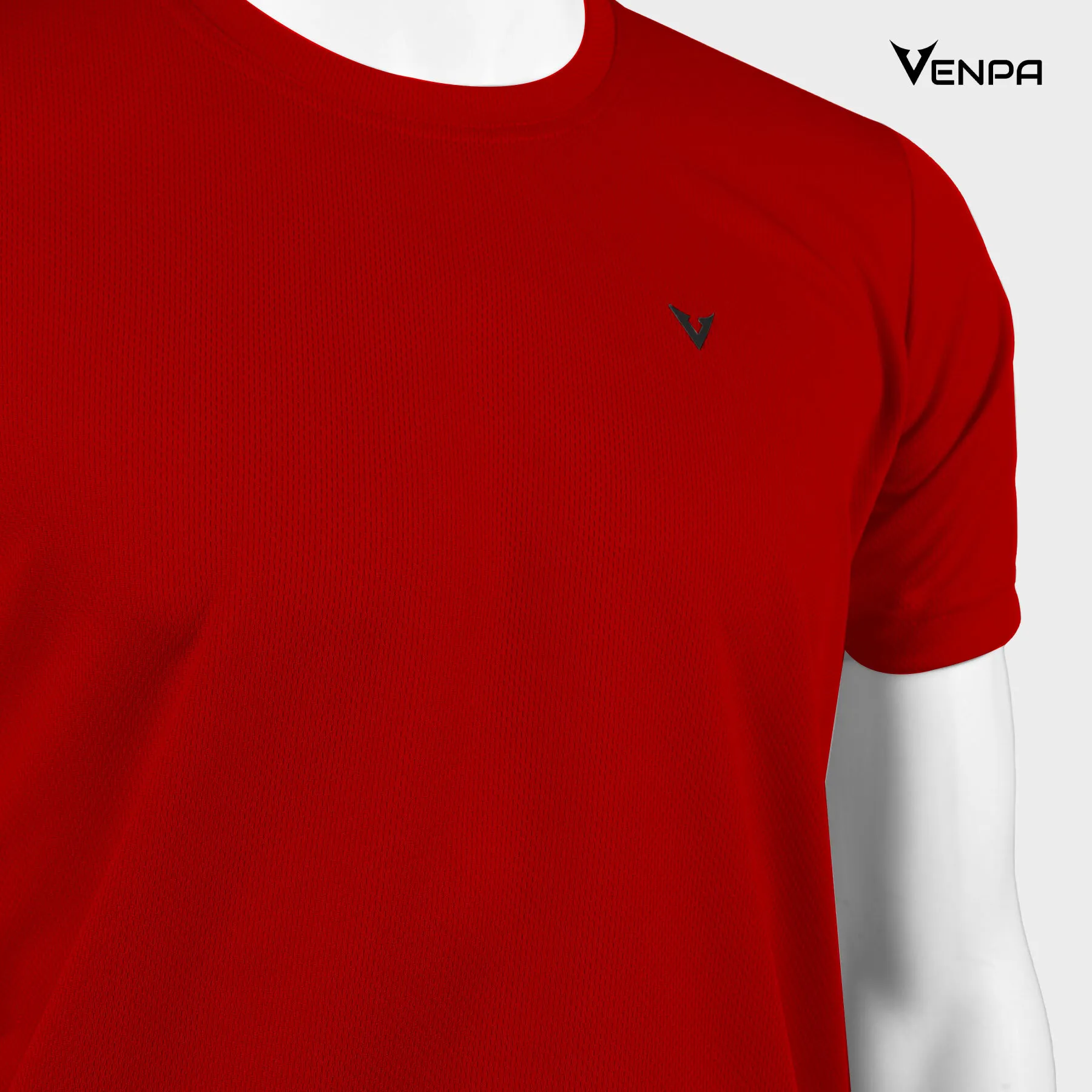 Venpa Mens T-Shirt Red