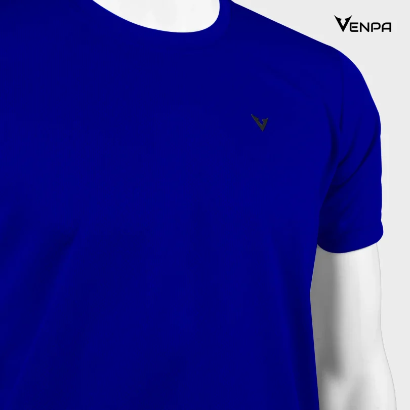 Venpa Mens T-Shirt Royal Blue