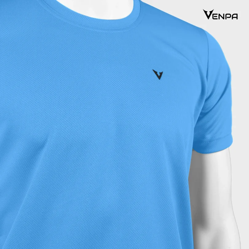 Venpa Mens T-Shirt Sky Blue