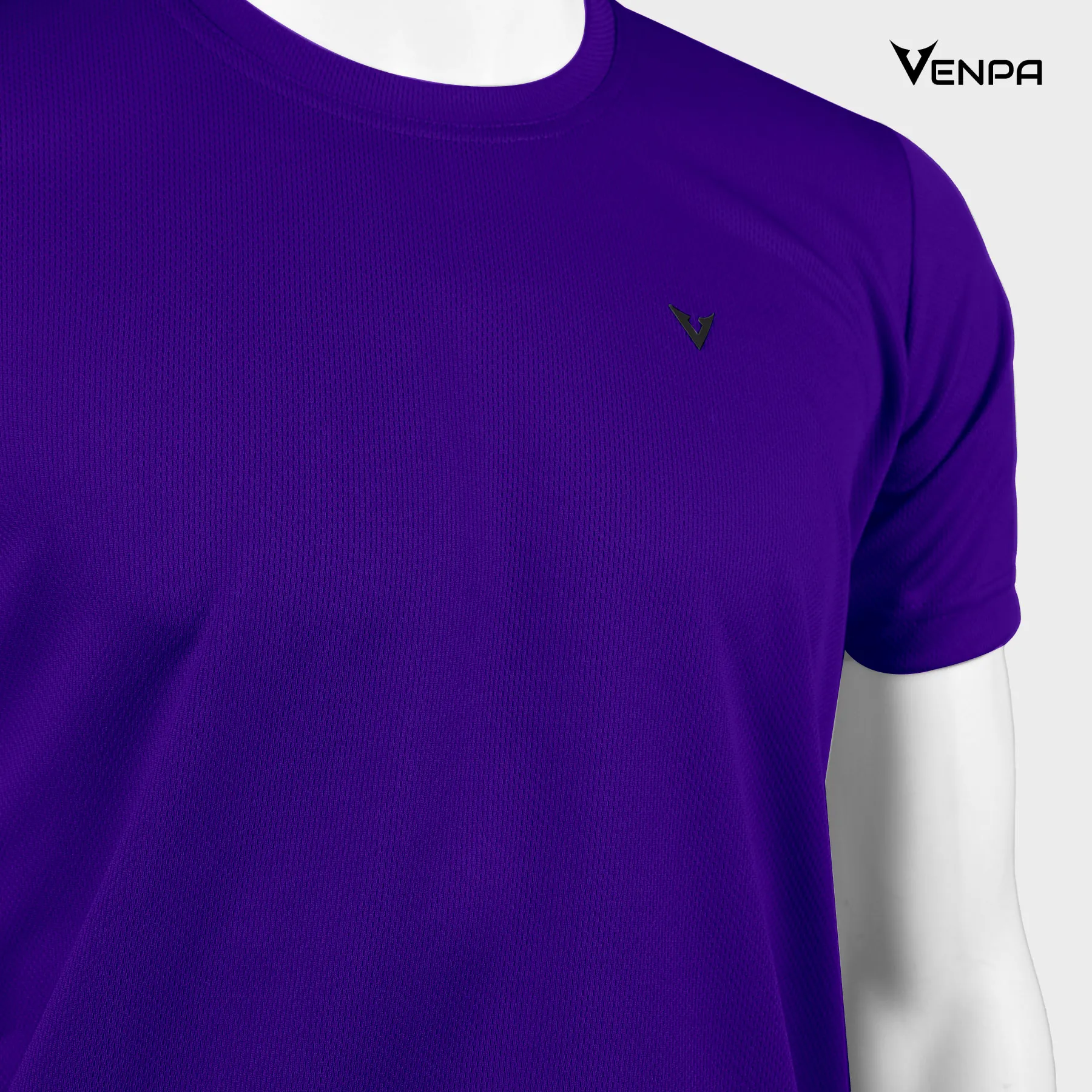 Venpa Mens T-Shirt Violet